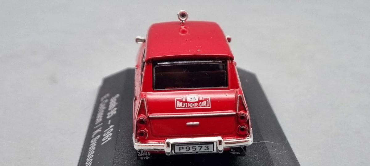 Modellautos 1:43 Atlas Saab 95 #53 Rallye Monte Carlo 1961 OVP