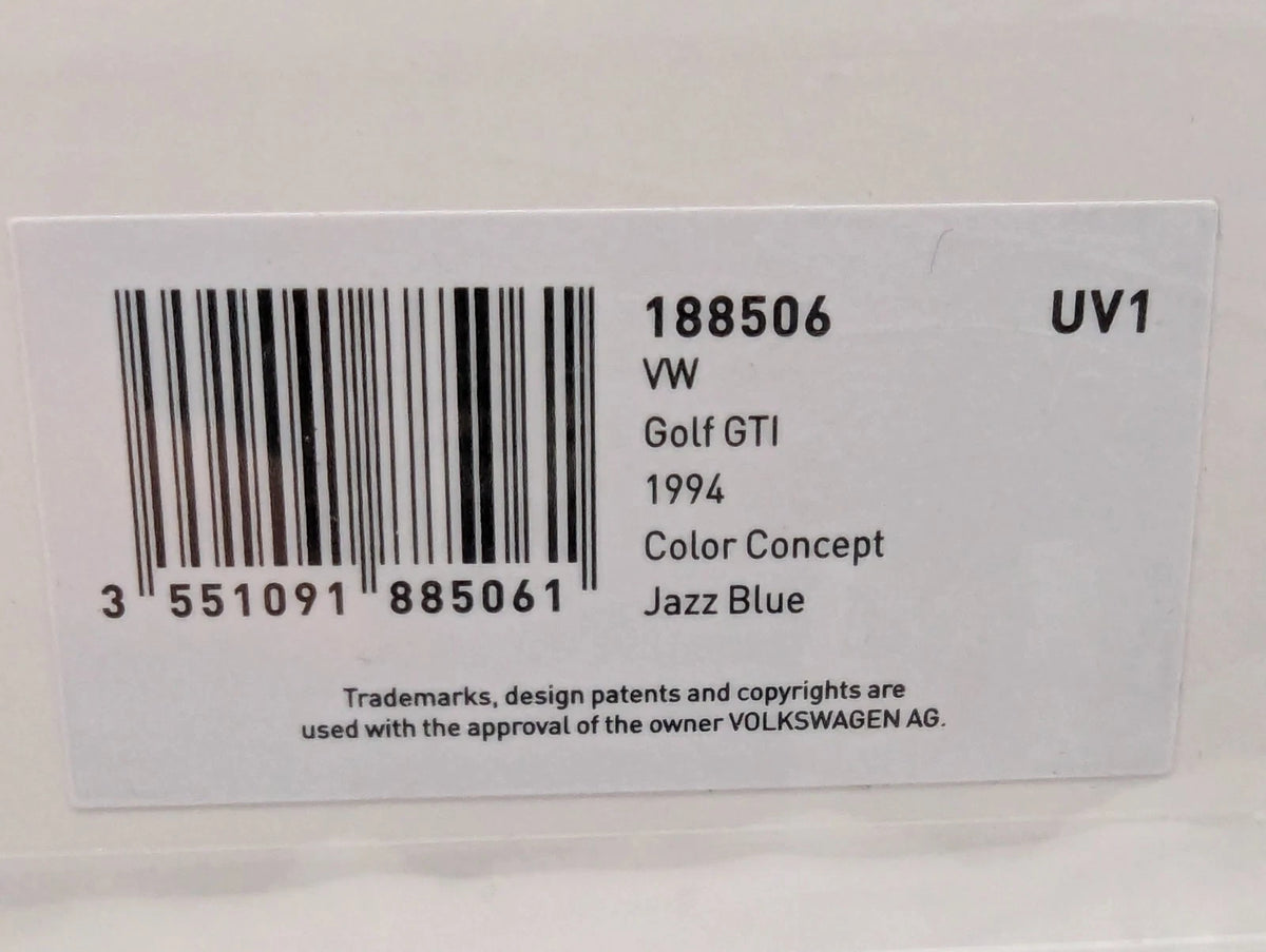 Modellautos 1:18 Norev Volkswagen VW Golf III GTI 1994 Jazz Blue mit OVP