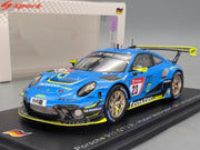 Modellautos 1:43 Spark SG757 Porsche 911 GT3 R 24h Nürburgring 2021  #23 OVP