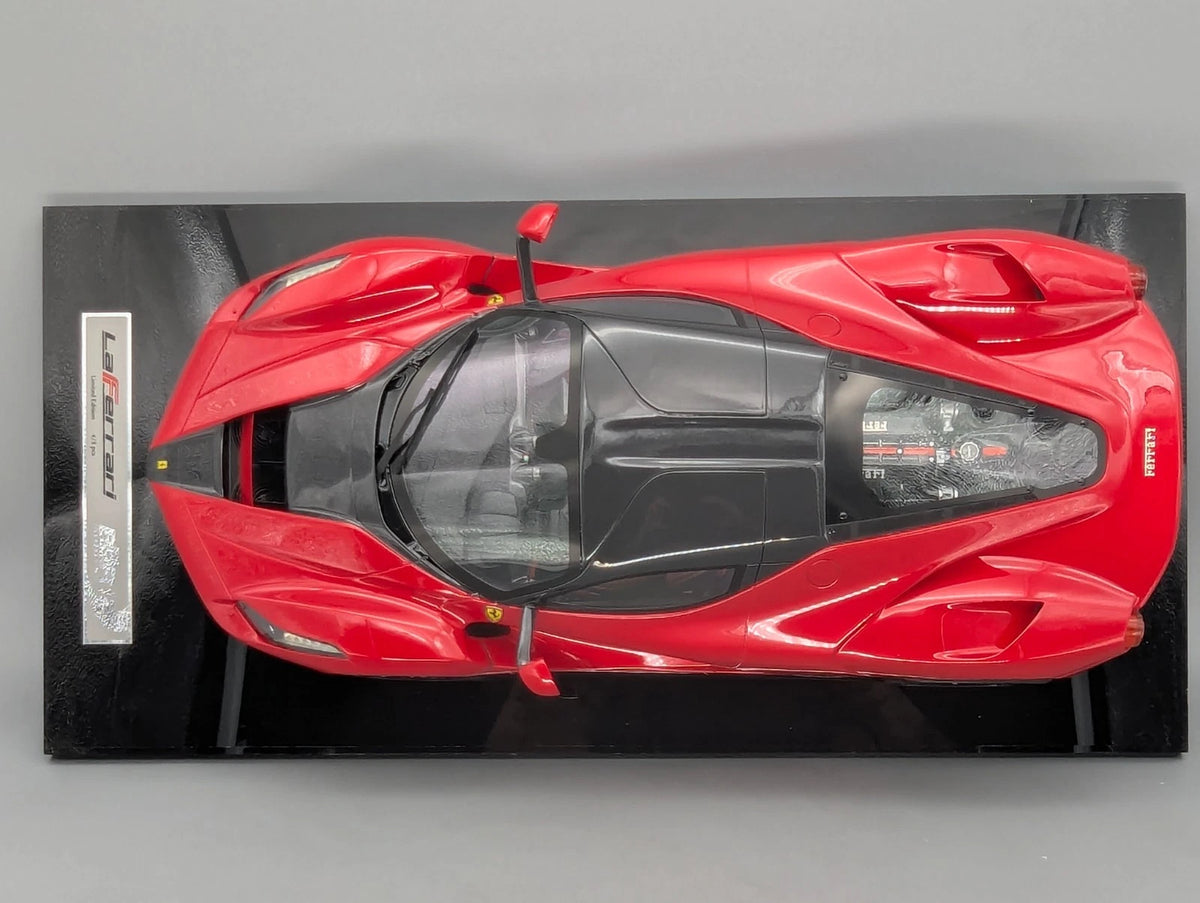 Modellautos 1:12 BBR Ferrari LaFerrari 2013 F1 2008 Met Red Ltd 04/05 Stück OVP