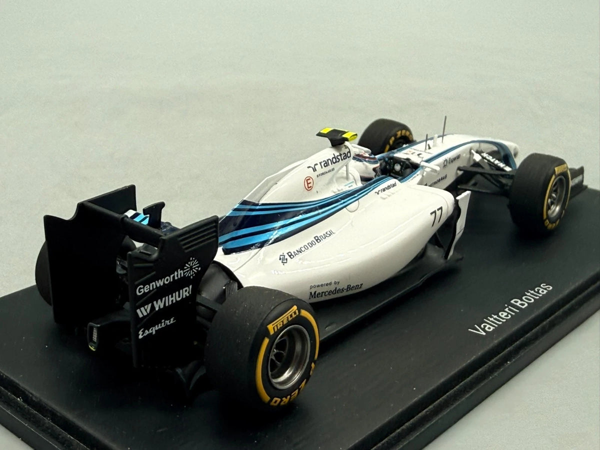 Modellautos 1:43 Spark Williams FW36 Mercedes 3rd Abou Dhabi GP 2014 mit OVP
