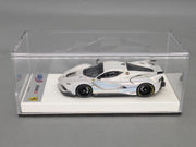 Modellautos 1:43 BBR Ferrari FXX-K Ltd 22/24 auf Lederplatte mit Vitrine und OVP