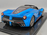 Modellautos 1:12 BBR Ferrari LaFerrari Aperta Blau UNIKAT Ltd. 01/01 Vitrine OVP