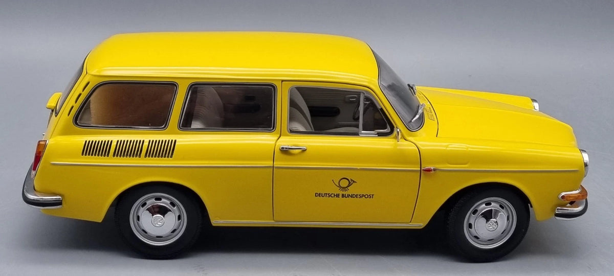 Modellautos 1:18 Minichamps VW 1600 L Variant Deutsche Bundespost OVP