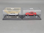 Modellautos 1:87 Herpa BMW 750 iL und 850 i 2-tlg Set plus 6 Postkarten OVP
