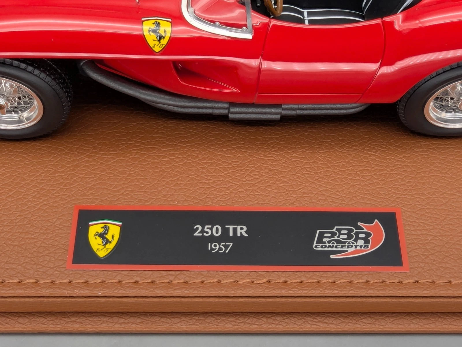Modellautos 1:18 BBR Concept18 Ferrari 250 TR 1957 Rot Ltd 013/050 mit OVP