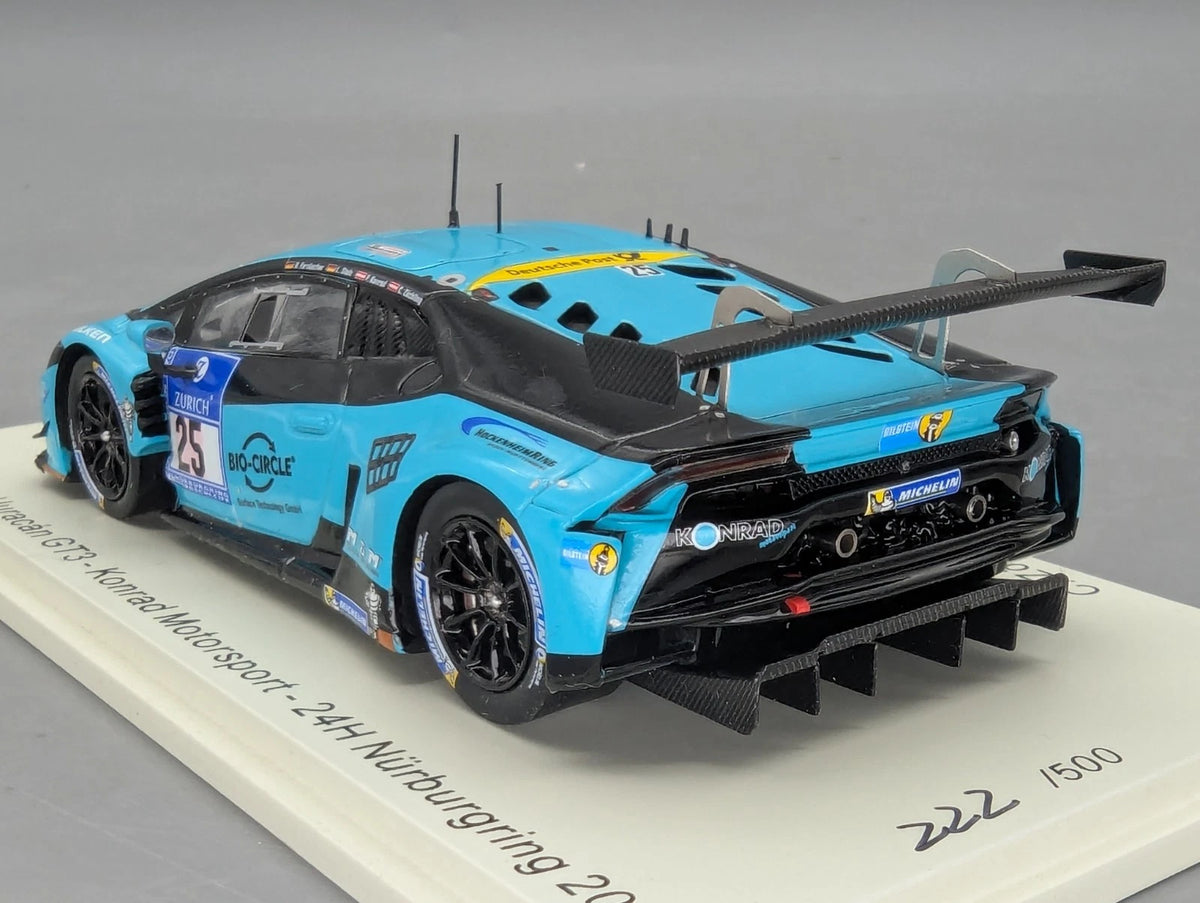 Modellautos 1:43 Spark SG573 Lamborghini Huracan GT3 24h Nbrg 2016 #25 OVP
