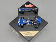 Modellautos 1:43 Quartzo Tyrrell 004 French GP 1972 #8 P. Depailler mit Vitrine