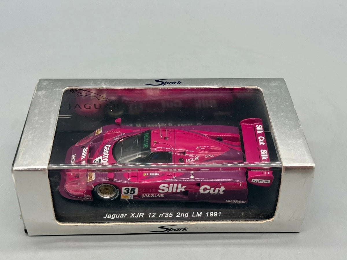 Modellautos 1:43 Spark Jaguar XJR 12 #35 2nd LM 1991 mit OVP