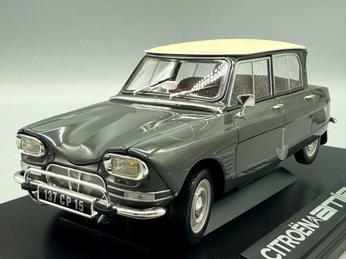 Modellautos 1:18 Norev Citroen Ami 6 Grau mit OVP