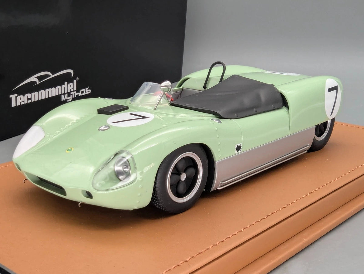 Modellautos 1:18 Tecnomodel Lotus 19 1961 WINNER USAC GP Ltd. 53/65 #7 mit OVP
