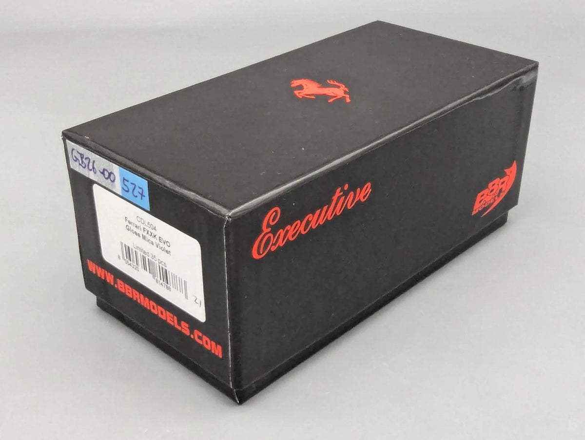 Modellautos 1:43 BBR Executive Calsito Ferrari FXX-K EVO Mica Viol Ltd 21/35 OVP