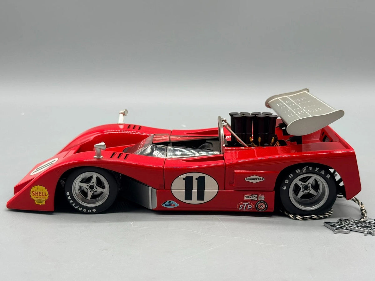 Modellautos 1:18 GMP McLaren M8B Low Wing L.Motschenbacher #11 mit OPV