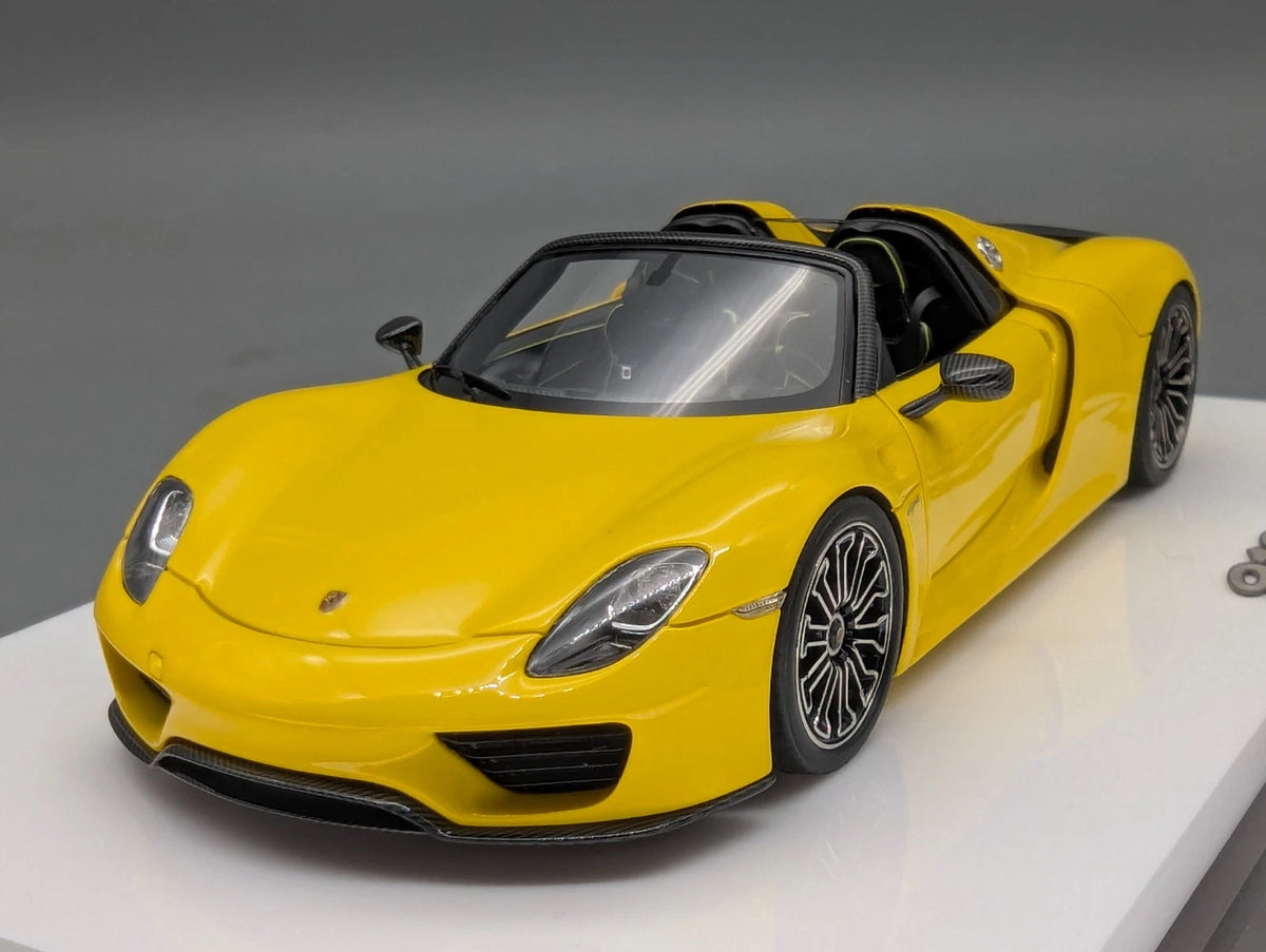 Eidolon Make Up 1:43 Porsche 918 Spyder 2011 Racing Yellow Ltd 11/80 mit OVP