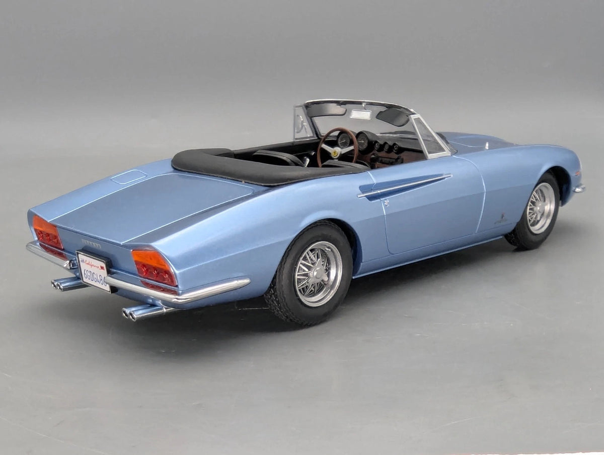 Modellautos 1:18 KK-Scale 180052 Ferrari 365 California Blau Metallic mit OVP