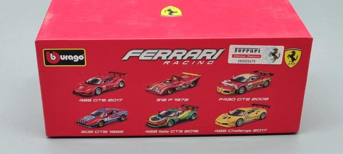 Modellautos 1:43 Bburago Racing Ferrari F430 GTC 24h Le Mans 2008 #97 OVP