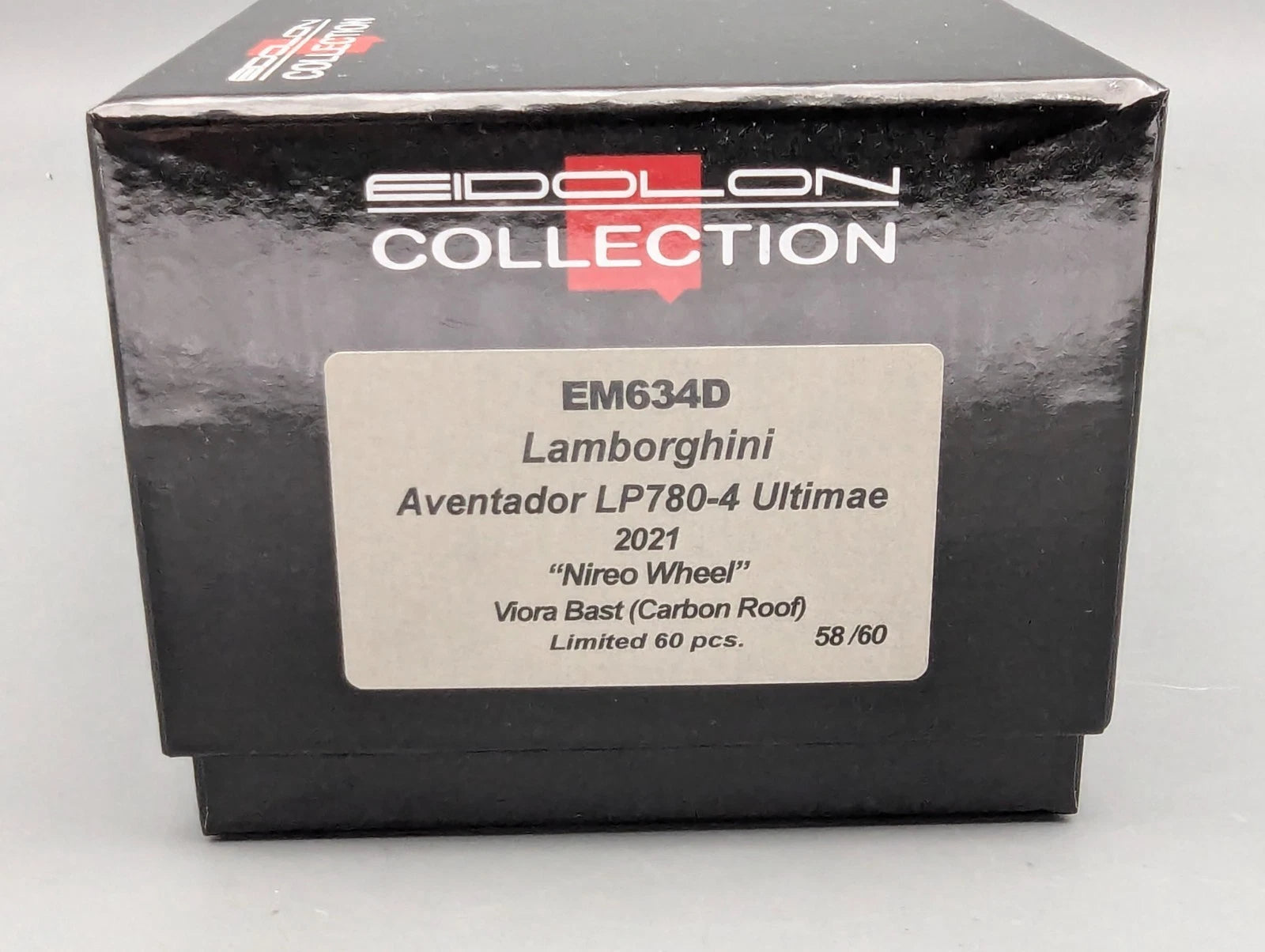 Eidolon Make Up 1:43 Lamborghini Aventador LP780-4 Ultimae 2021 58/60 OVP