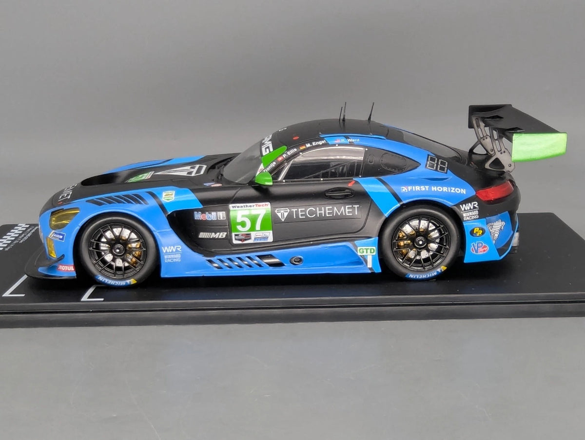 Modellautos 1:18 Ixo Mercedes AMG GT3 Evo Daytona 2021 GTD Cl WINNER #57 mit OVP