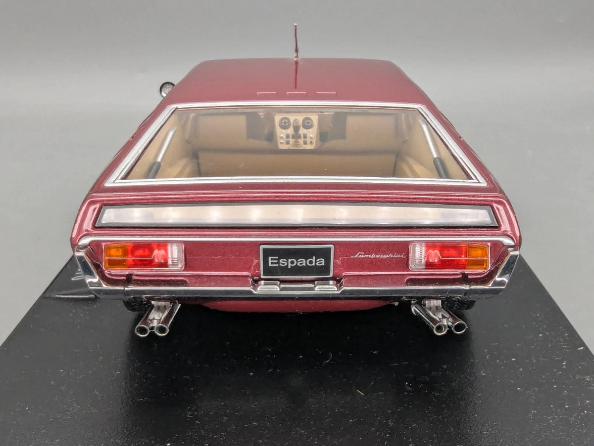 Modellautos 1:18 KK-Scale Lamborghini Espada S2 1970 Rot Metallic mit OVP