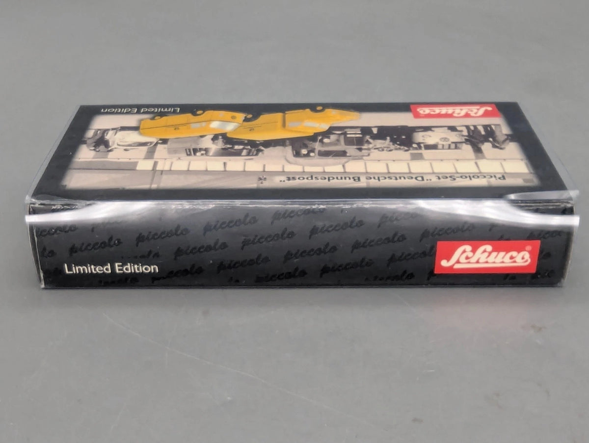 Modellautos 1:90 Schuco Piccolo Set Deutsche Bundespost VW und Hanomag 2-tlg OVP