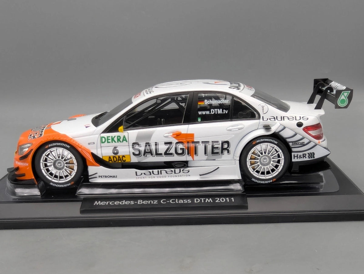 Modellautos 1:18 Norev Mercedes-Benz C-Class DTM 2011 #6 R. Schumacher mit OVP