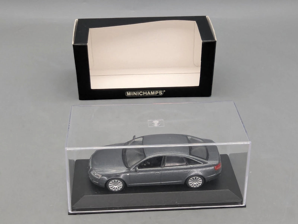 Modellautos 1:43 Minichamps Audi A6 Grau Metallic OVP