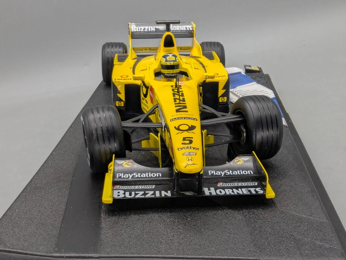 Modellautos 1:18 Hot Wheels Racing 2000 Jordan EJ10 #5 H. H. Frentzen mit OVP