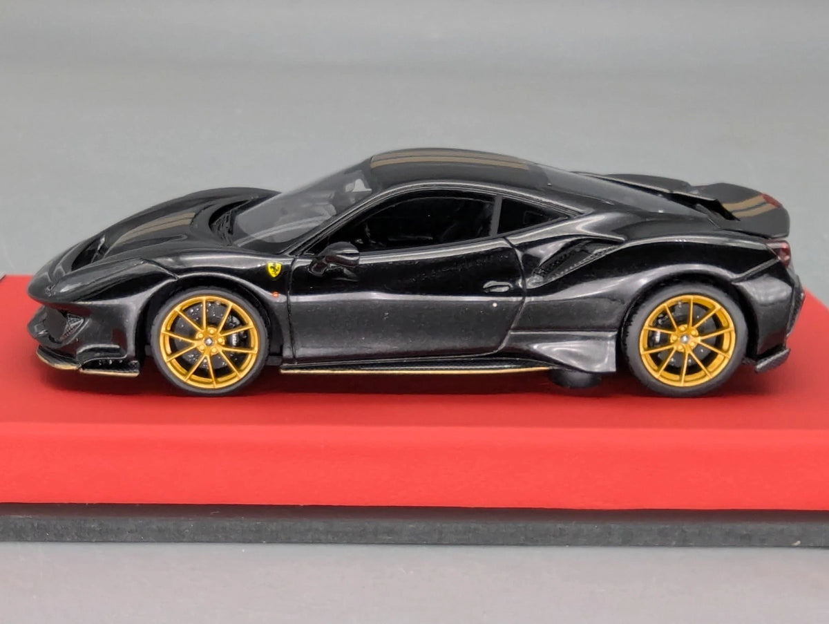 Modellautos 1:43 BBR Concept43 Ferrari 488 Pista RHD 2019 Nero St. Ltd 01/20 OVP