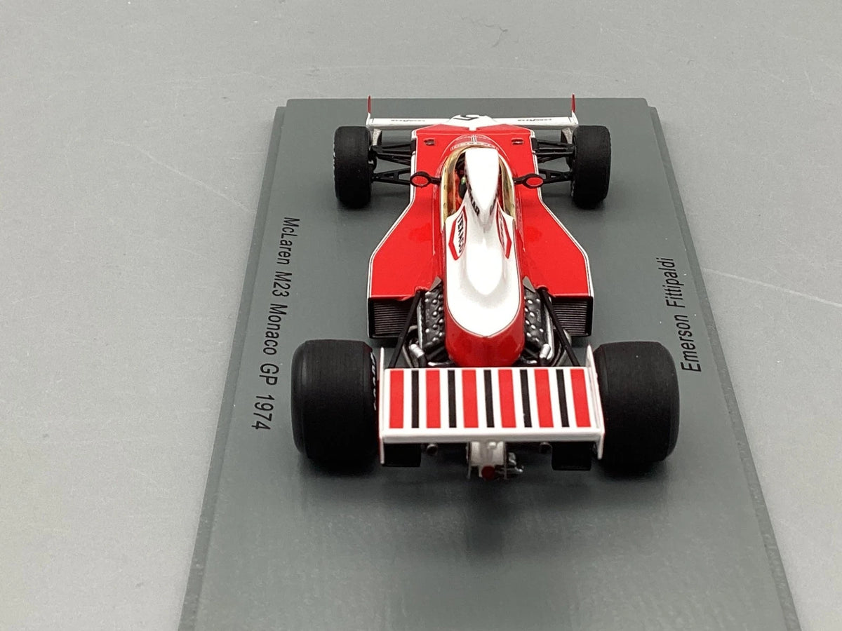 Modellautos 1:43 Spark McLaren M23 GP Monaco 1974 Fittipaldi #5 mit OVP