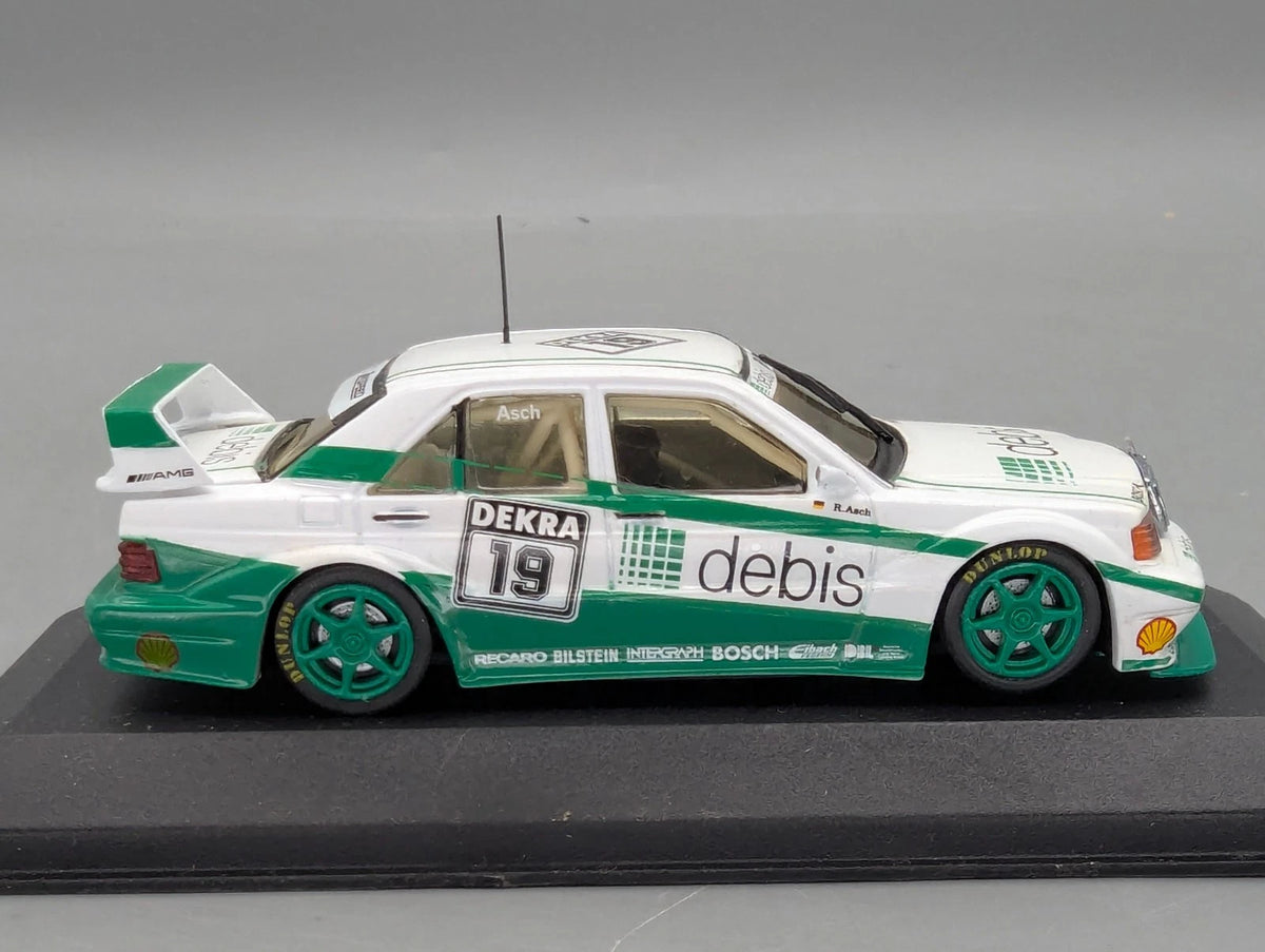 Modellautos 1:43 Minichamps Mercedes Benz 190E EVO2 1. Version 1992 #19 Asch OVP