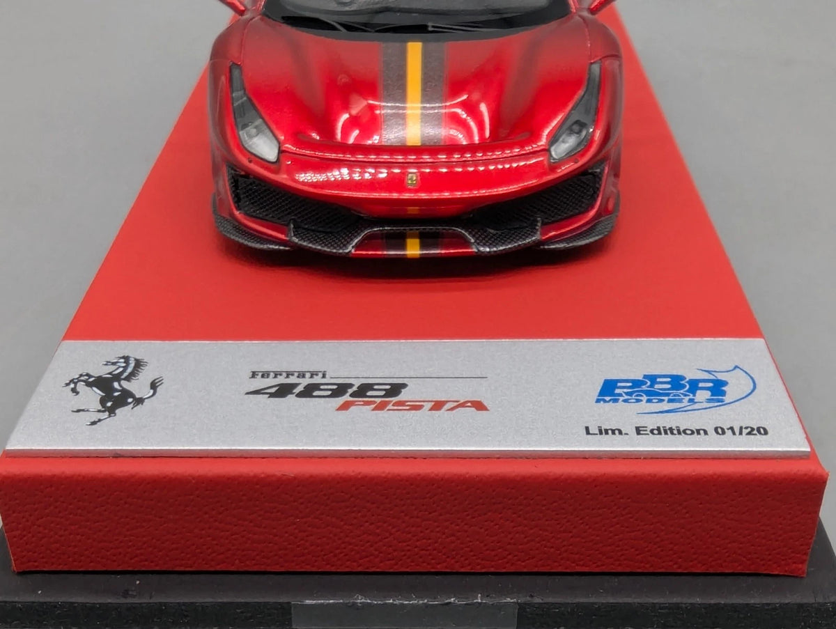Modellautos 1:43 BBR Concept43 Ferrari 488 Pista RHD 2020 Rosso Fuoco 01/20 OVP