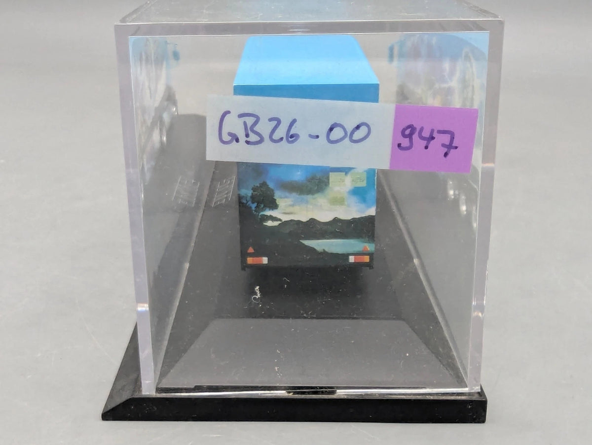 Lkw Modell 1:87 Herpa Iveco Eurotech Koffersattelzug Deutz Stute mit Vitrine