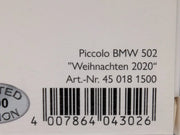 Modellautos 1:90 Schuco Piccolo BMW 502 Weihnachten 2020 in OVP