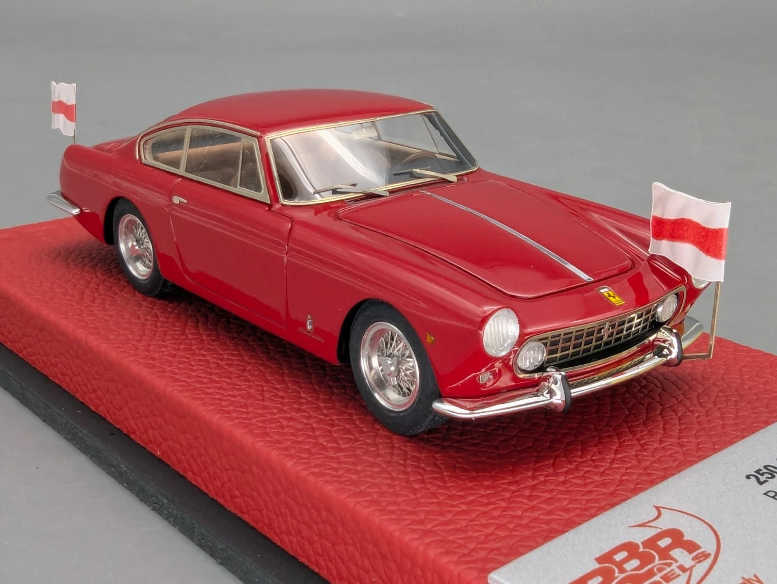 Modellautos 1:43 BBR Ferrari 250 GTE 2+2 Pace Car Le Mans 1960 07/20 Stück OVP