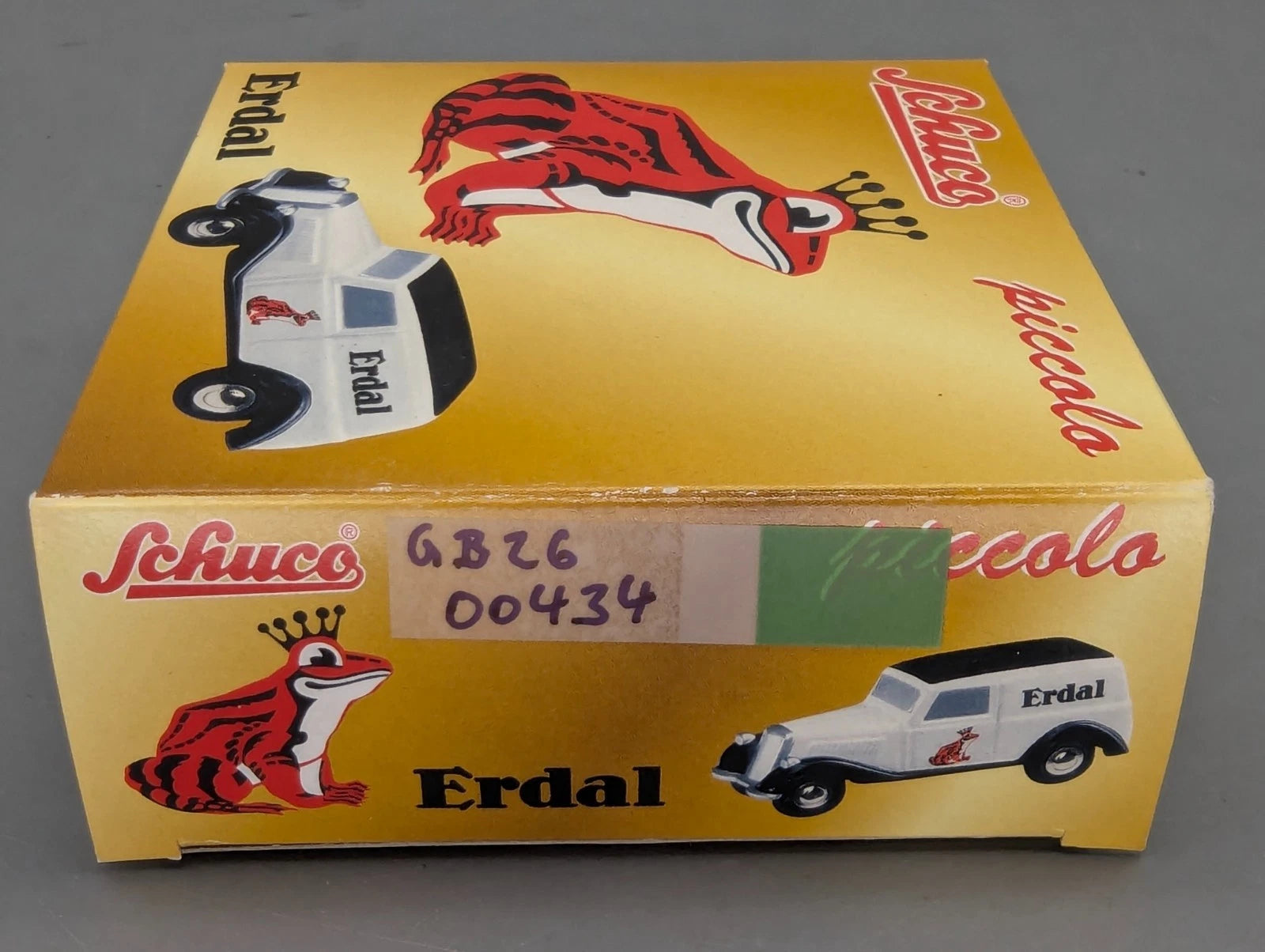 Modellautos 1:90 Schuco Piccolo-Set Erdal Schuhcreme Mercedes Benz 170V in OVP