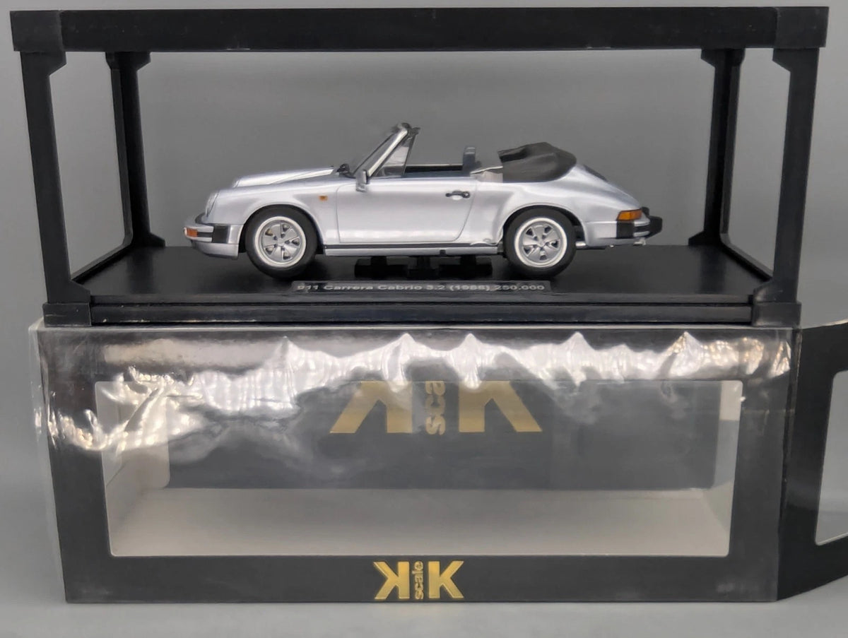 Modellautos 1:18 KK-Scale Porsche 911 Carrera Cabrio 3.2 1988 mit OVP