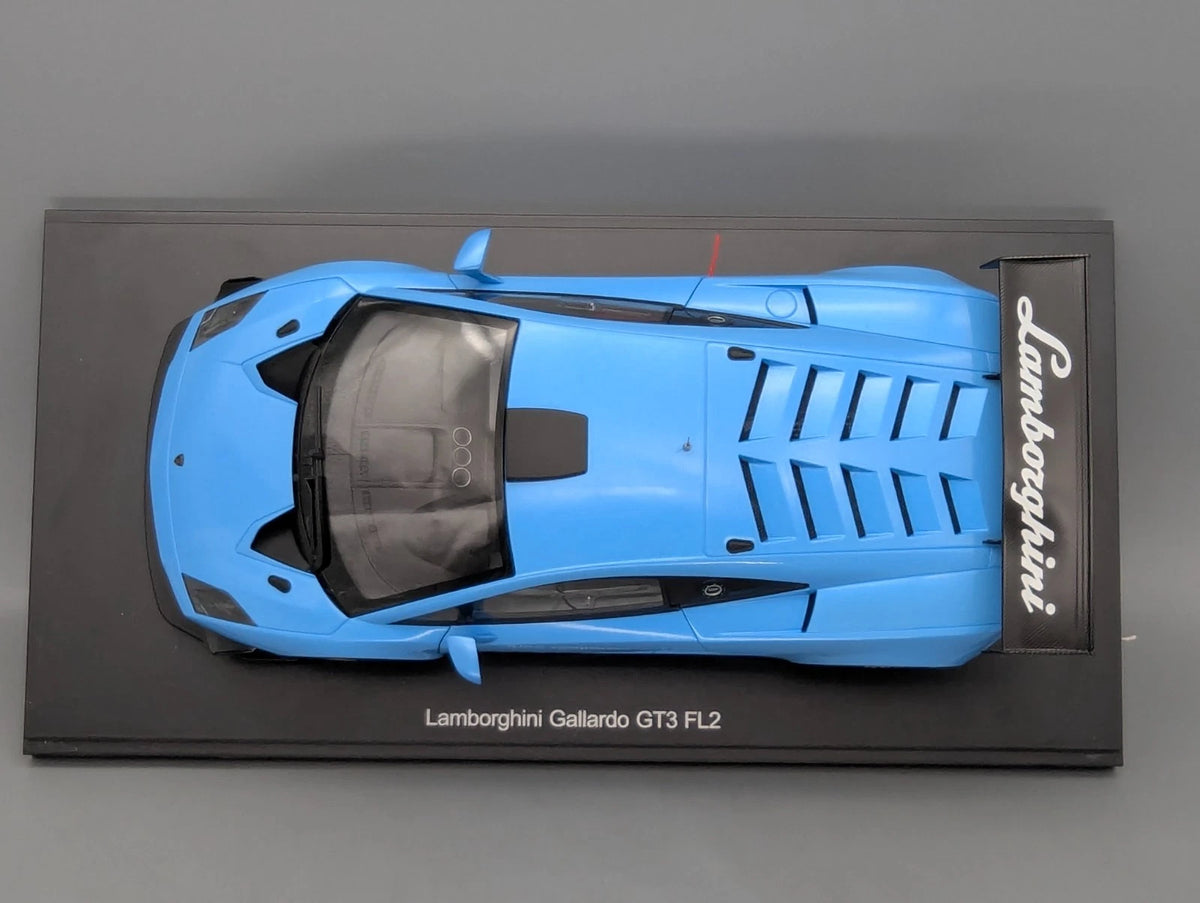 Modellautos 1:18 Autoart 81359 Lamborghini Gallardo GT3 FL2 2013 Blau mit OVP