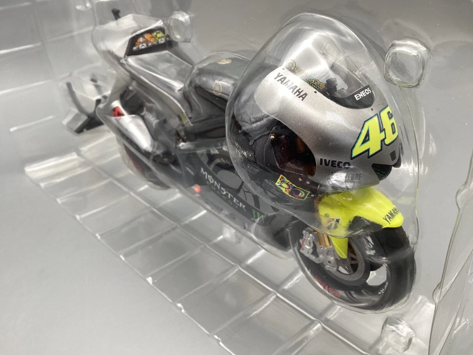 Motorrad Modell 1:12 Minichamps Yamaha YZR-MI V. Rossi Testbike Sepang 2013  OVP