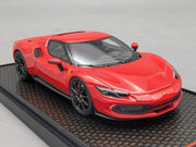 Modellautos 1:43 BBR Concept43 Ferrari 296 GTB Rosso Corsa 322 Ltd 53/96 mit OVP