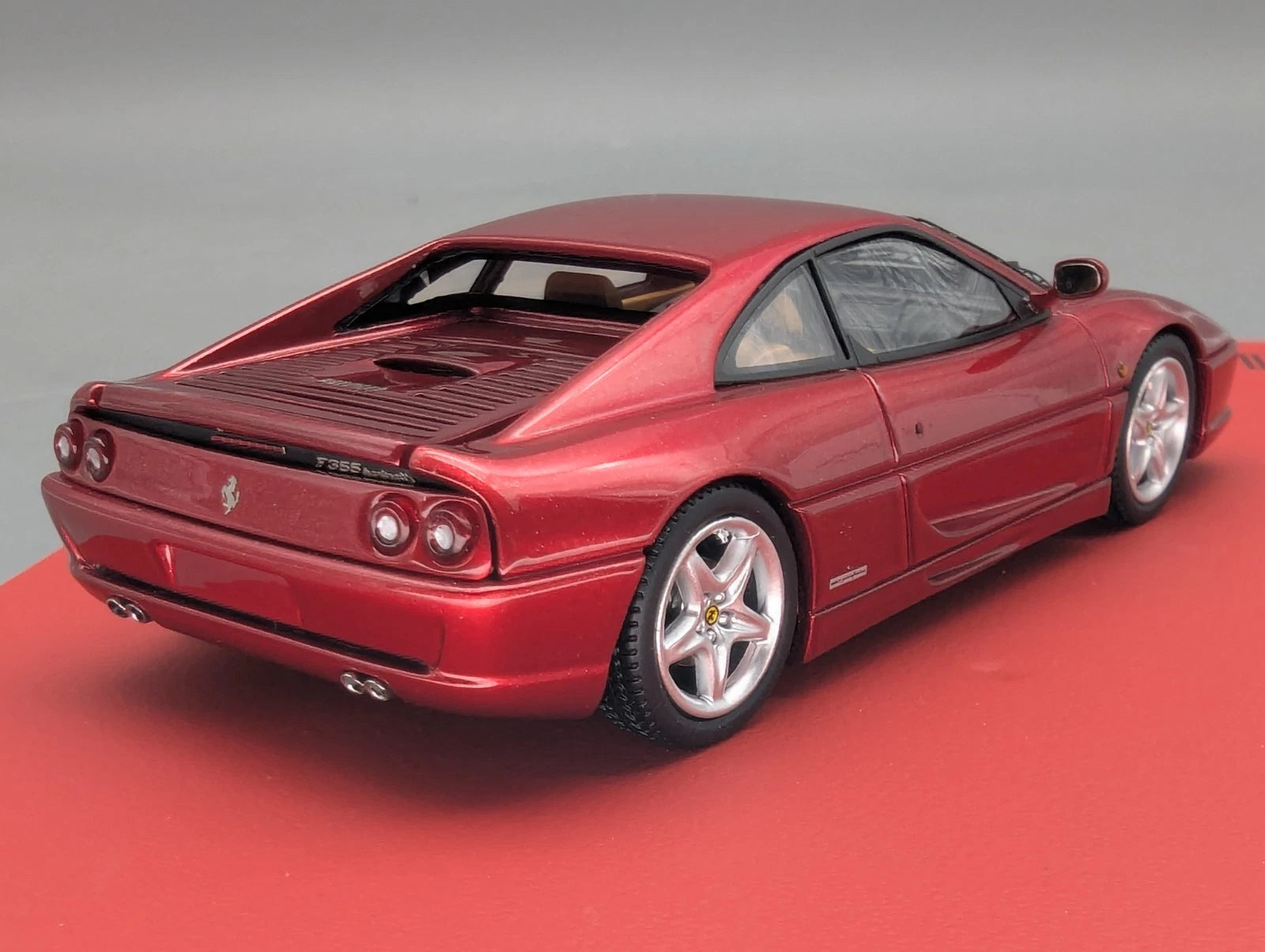 Modellautos 1:43 BBR Ferrari F355 GTB Berlinetta 1998 01/03 Rosso Fiorano OVP