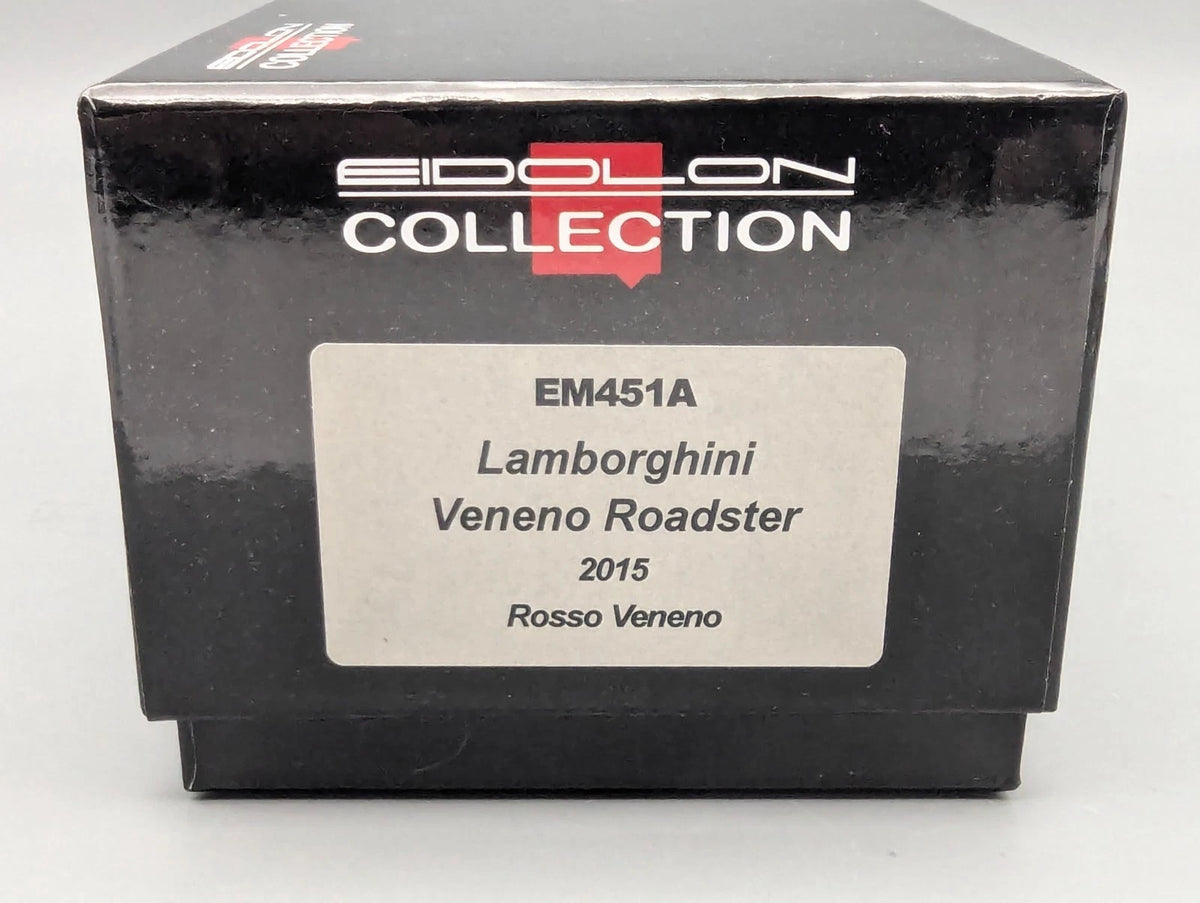 Eidolon Make Up 1:43 Lamborghini Veneno Roadster 2015 Rosso Veneno mit OVP