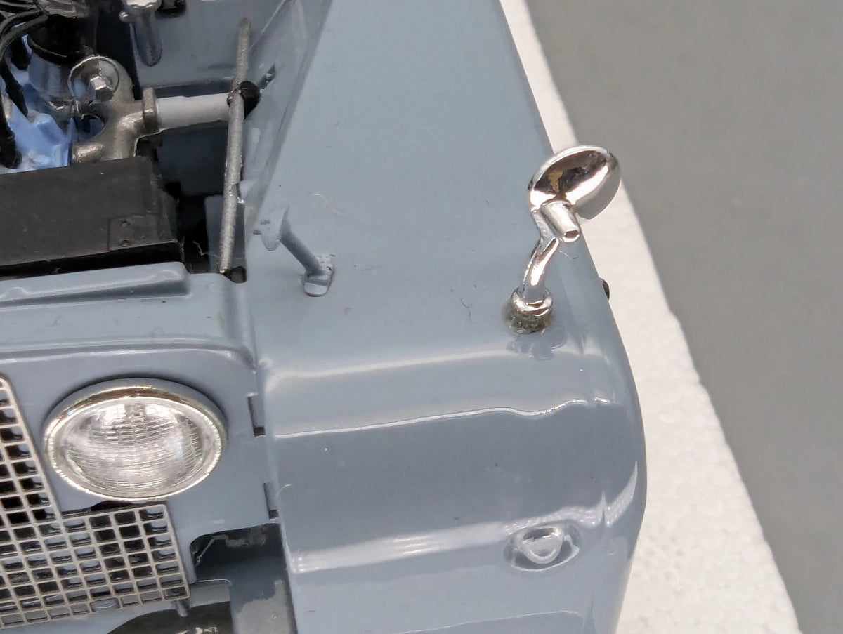 Modellautos 1:18 Minichamps Land Rover 1949 Grau mit OVP