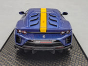 Modellautos 1:43 BBR Concept43 Ferrari 812 Competizione Blue TdF 10/48 mit OVP