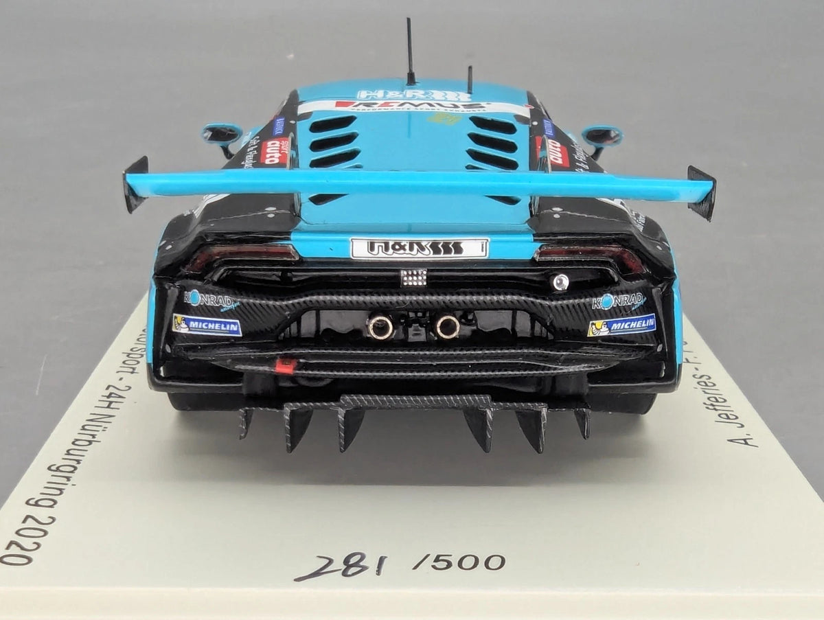 Modellautos 1:43 Spark SG711 Lamborghini Huracan GT3 EVO 24h Nbrg 2020 #21 OVP