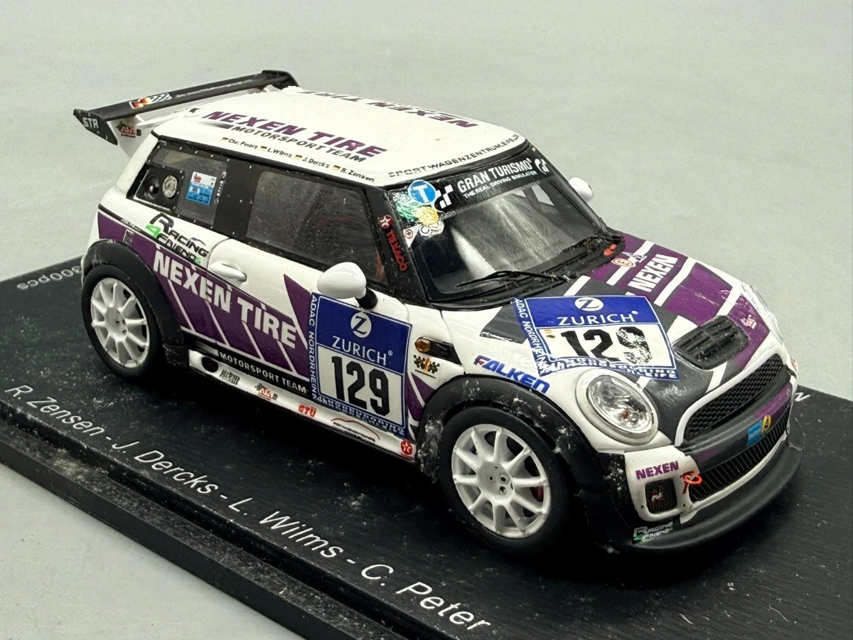 Modellautos 1:43 Spark Mini JCW #129 24h Nürburgring 2013 + OVP