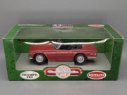 Modellautos 1:18 Britains Ertl Triumph TR6  Rot mit OVP