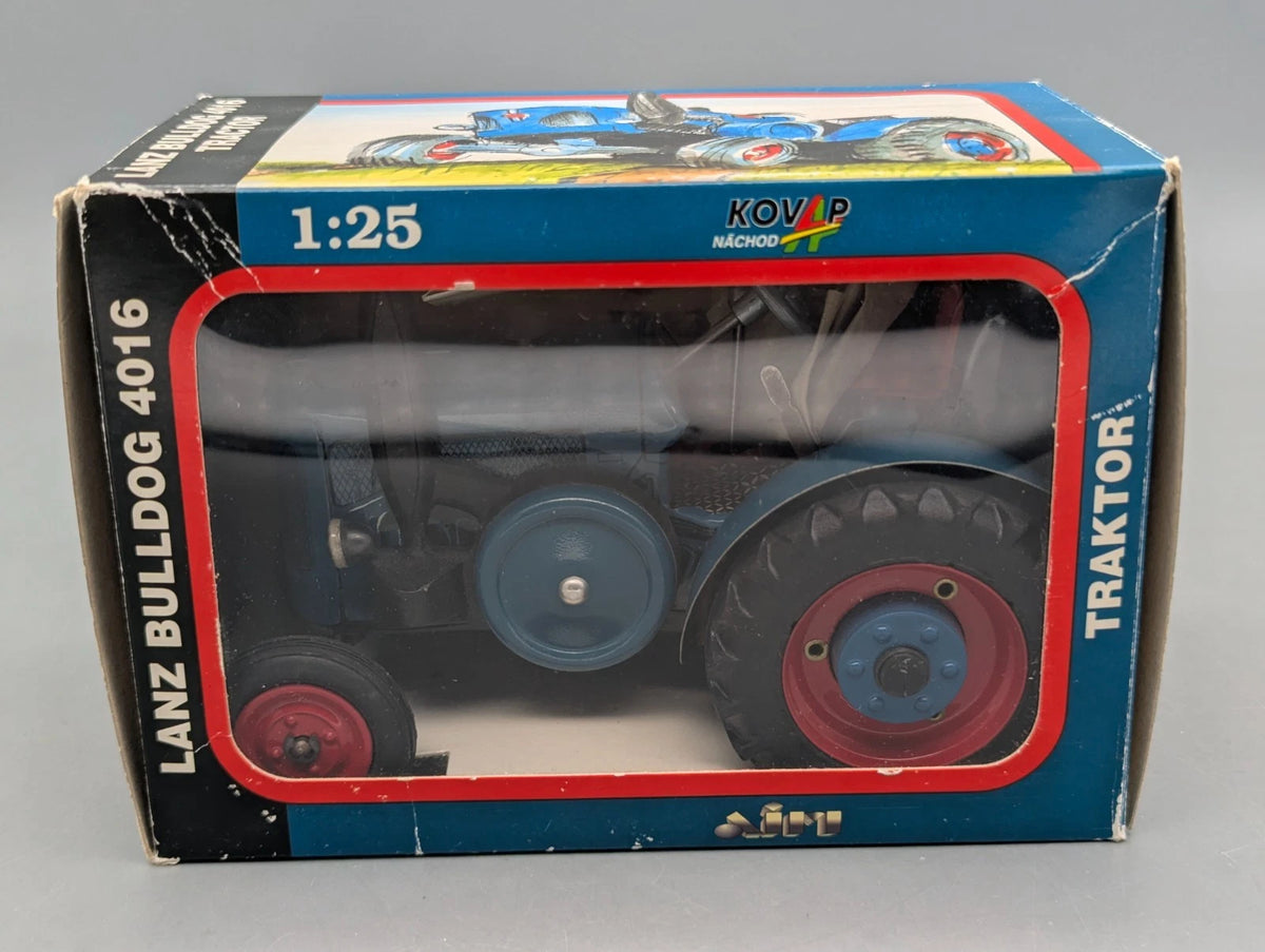 Traktor Modell 1:25 Kovap Lanz Bulldog 4016 Blech mit Uhrwerkantrieb mit OVP