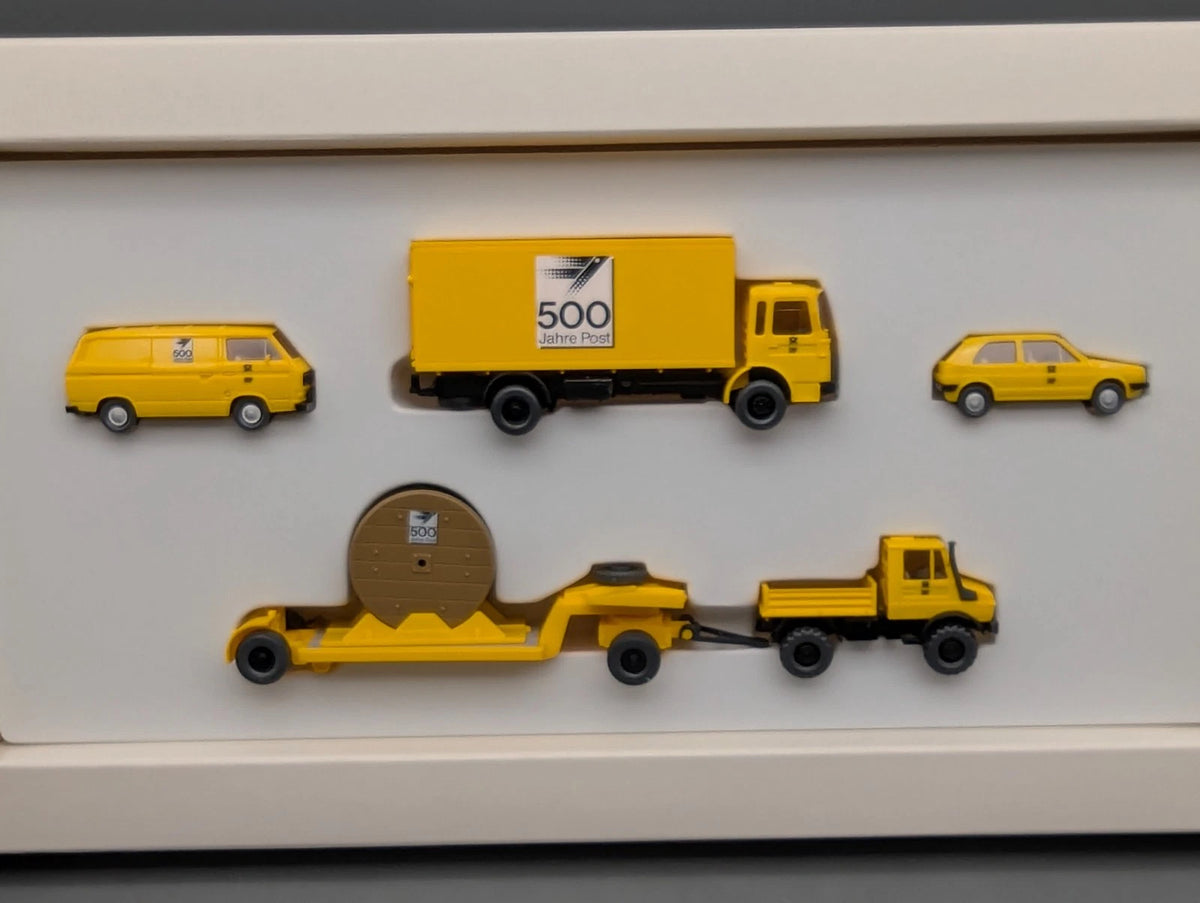 Modellautos HO 1:87 Wiking 500 Jahre Post mit OVP