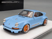 Eidolon Make Up 1:43 Porsche Singer DLS 2022 Gulf Blue Ltd 090/150 mit OVP