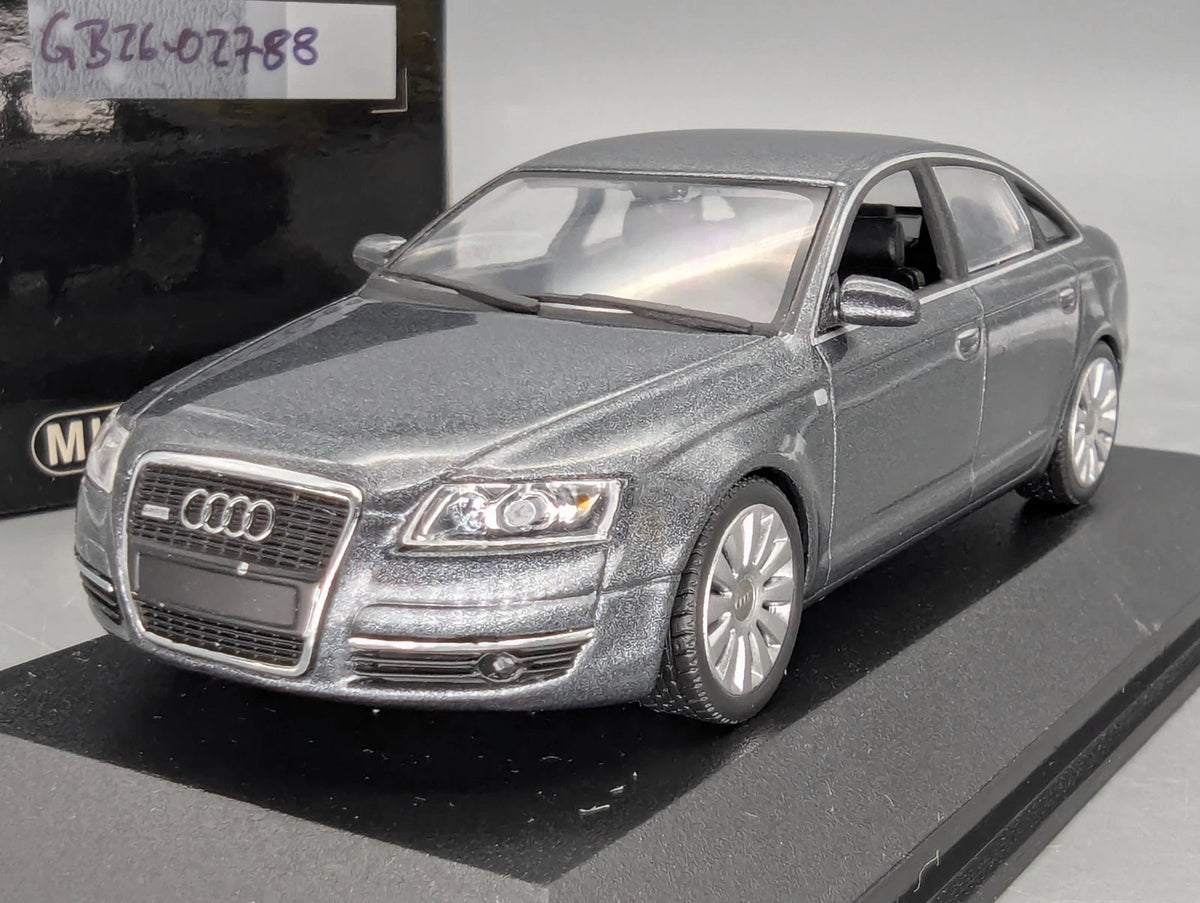 Modellautos 1:43 Minichamps Audi A6 Grau Metallic OVP